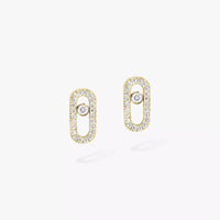 [Globe Jewelers]Move Uno Diamond Earrings