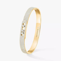 [Globe Jewelers]Move Noa Full Pavé Diamond Bangle Bracelet