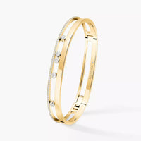 [Globe Jewelers]Move Romane Diamond Bangle Bracelet
