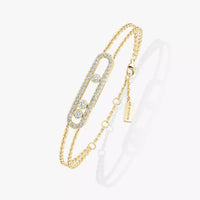 [Globe Jewelers] Move Classique pavé bracelet